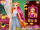 Rapunzel design your rainbow dress
